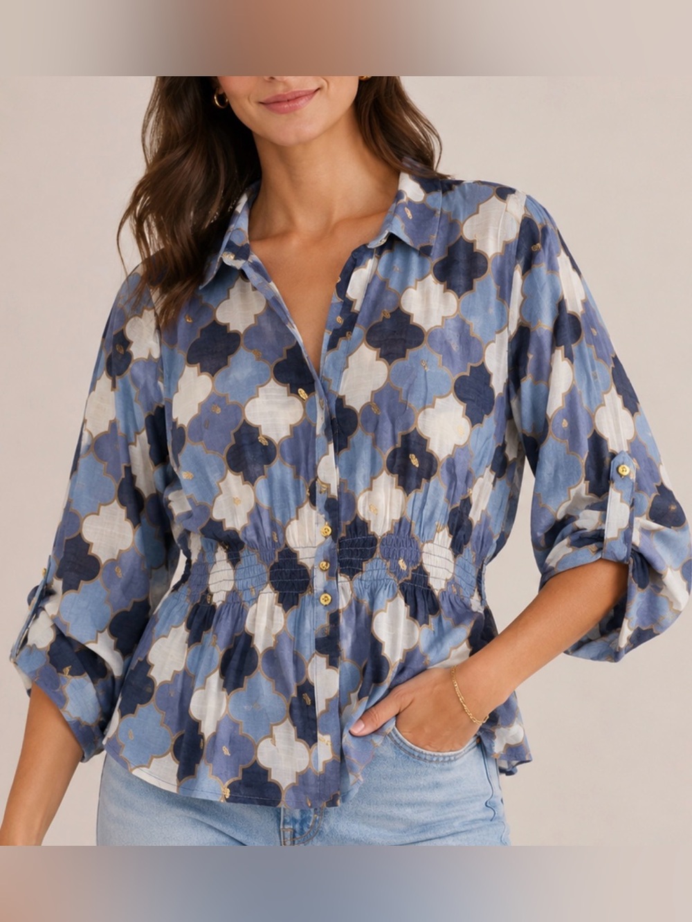 Alex & Parker Blouse, Size L